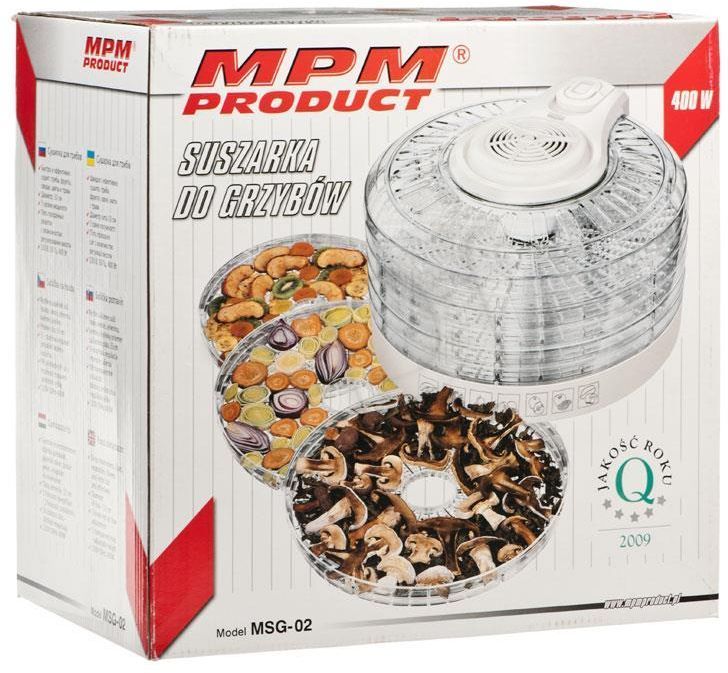 Сушилка для овощей MPM MSG-02 белый