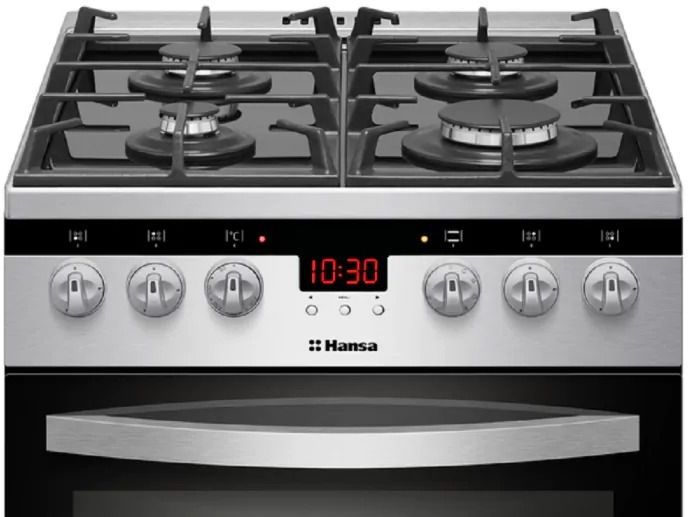 Плита комбинированная с крышкой Hansa FCMX59256