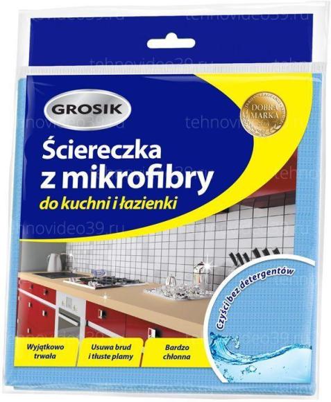 Тряпка с микрофиброй для кухни Grosik (5900536237923) купить по низкой цене в интернет-магазине ТехноВидео