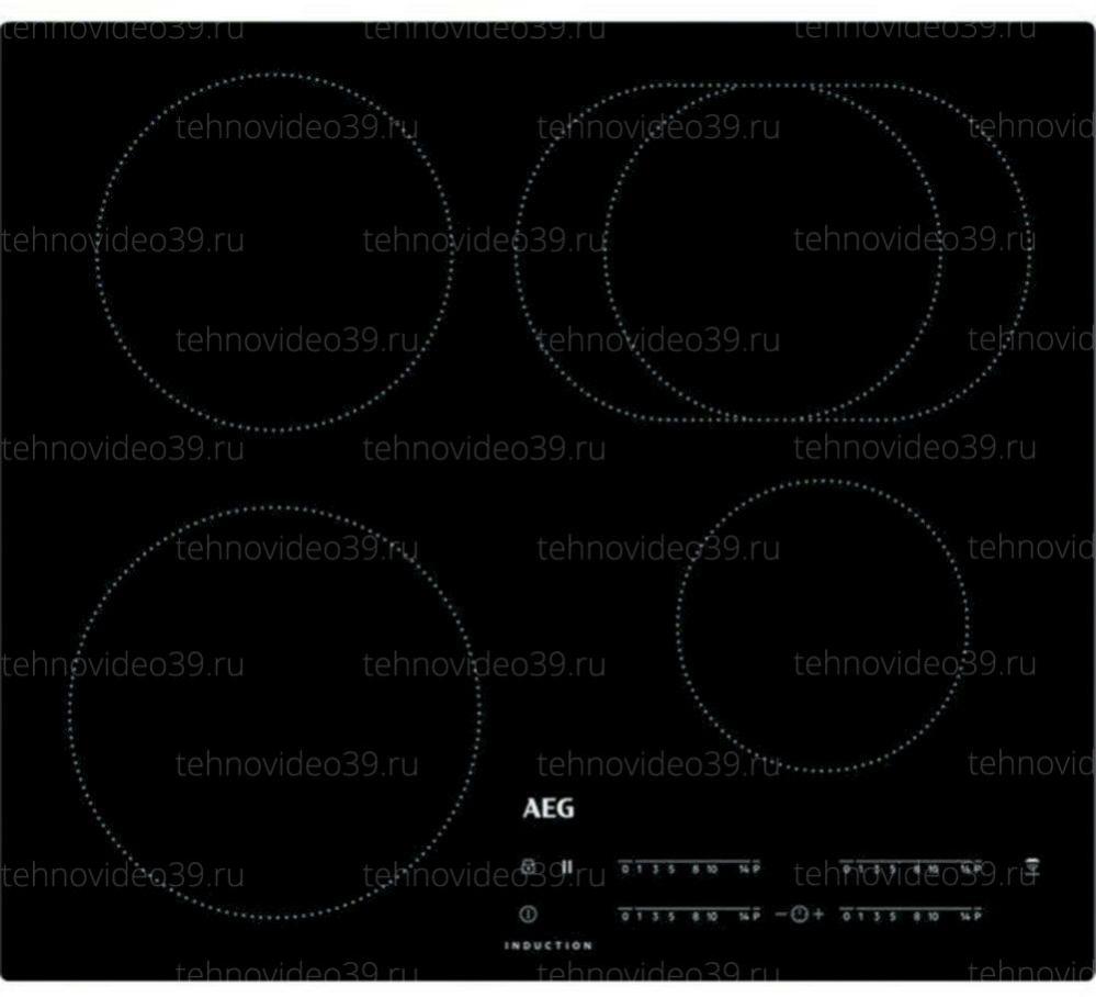 Индукционная варочная поверхность AEG IKB 64413IB купить по низкой цене в интернет-магазине ТехноВидео