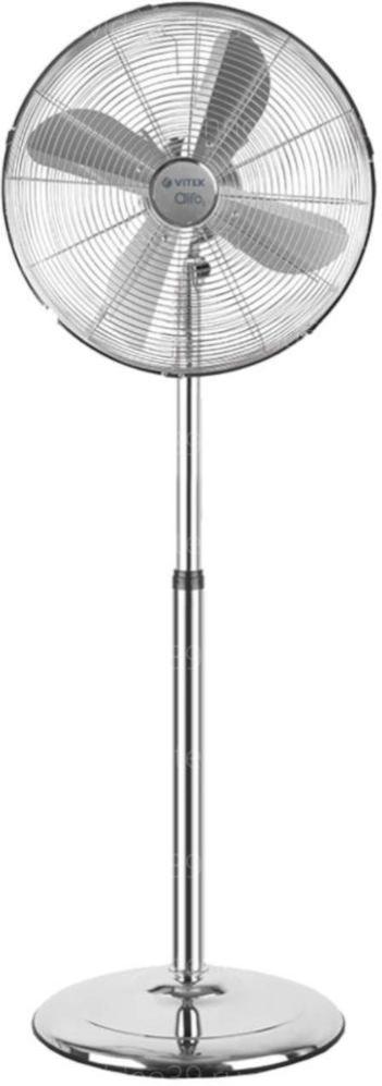 Вентилятор напольный Vitek VT-1938 Стальной купить по низкой цене в интернет-магазине ТехноВидео