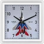 Часы настенные VAIL VL-К1808/5 квадратные, бежевый