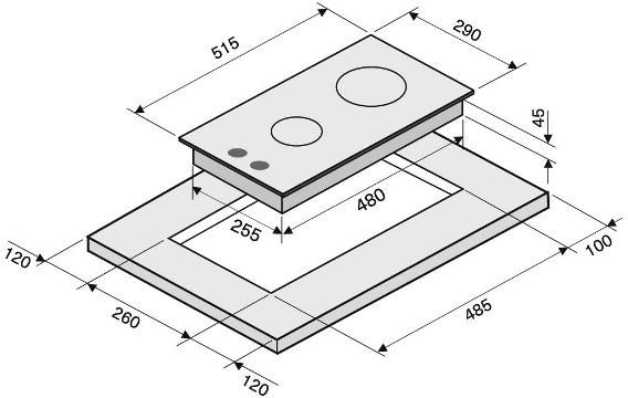 Газовая варочная поверхность Krona HAGEL 30 BL (Чёрный) (КА-00005746)