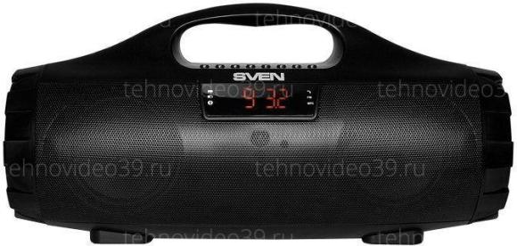 Колонка Sven PS-460 / 18W / microSD+USB+BL+FM / LED дисплей / 1800 mAh /black / материал-пластик (( купить по низкой цене в интернет-магазине ТехноВидео