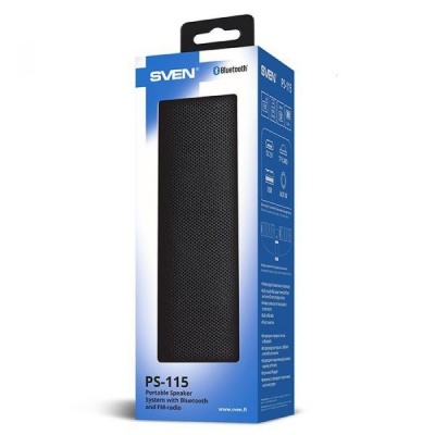 Портативная колонка Sven PS-115 Black
