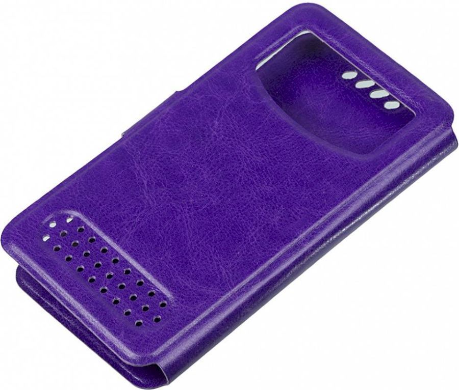 Чехол (книжка) (флип-кейс) RedLine универсальный для 5-6" iBox Universal фиолетовый (11022021)