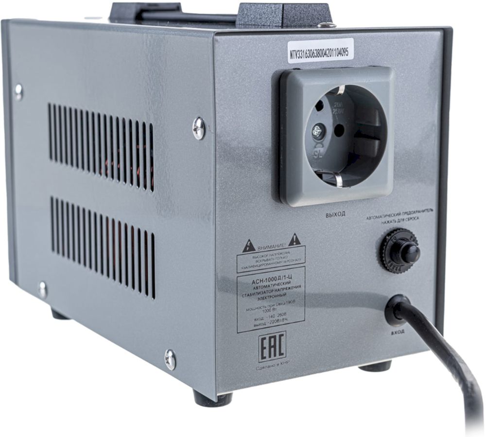 Стабилизатор Ресанта АСН-1000Д/1-Ц (63/6/38)