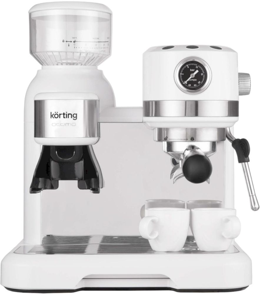 Кофеварка рожкового типа Korting KCM-1014SA Ottimo