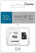 Карта памяти microSDHC 32GB Smartbuy Class 10 PRO (с адаптером) (SB32GBSDCL10U3L) купить по низкой цене в интернет-магазине ТехноВидео