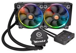 Водяное охлаждение Thermaltake CL-W107-PL12SW-A Water 3.0 Riing RGB 240 для Intel LGA 20662011-3/201
