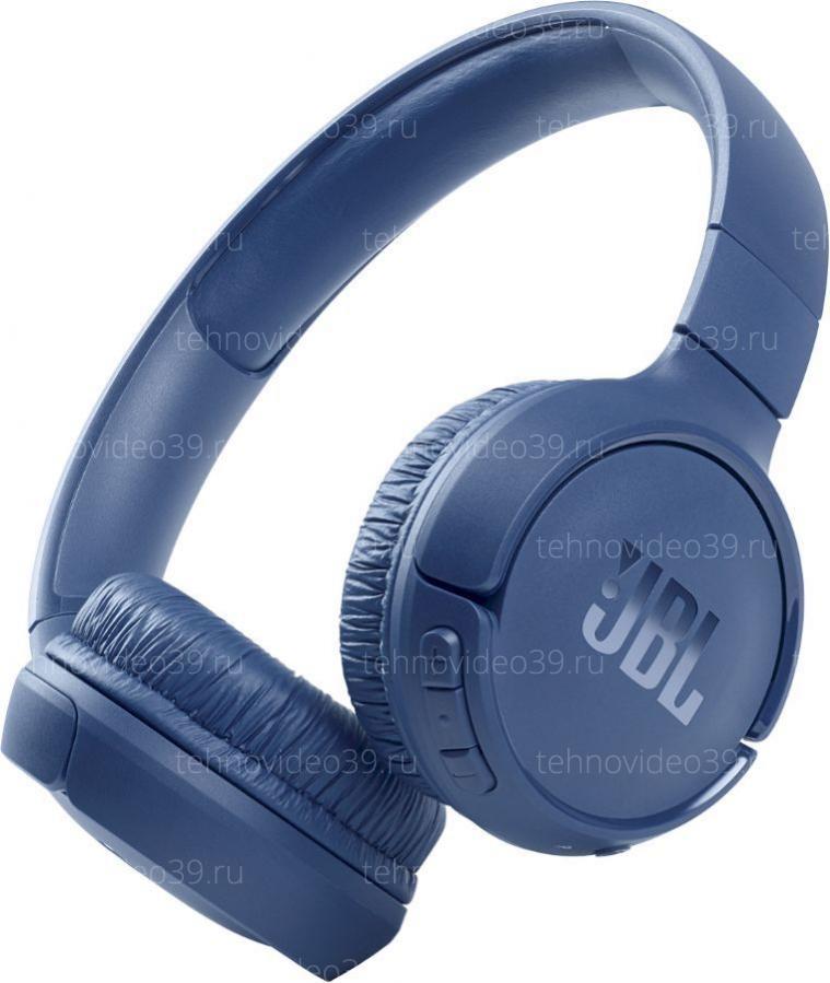 Беспроводные наушники с микрофоном JBL T510BT Blue купить по низкой цене в интернет-магазине ТехноВидео