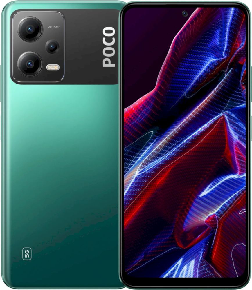 Смартфон Poco X5 5G 6/128 ГБ, зеленый