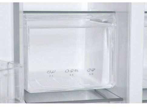 Холодильник Side by Side Candy CHSBSO 6174B черный