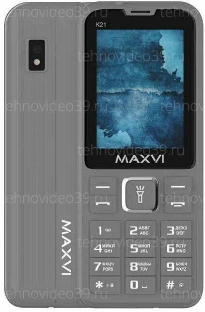 Сотовый телефон Maxvi K21 grey купить по низкой цене в интернет-магазине ТехноВидео