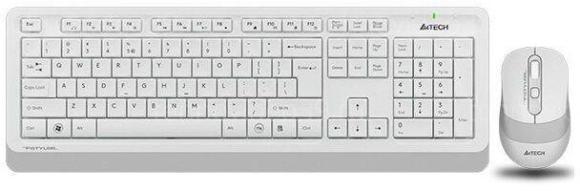 Клавиатура и мышь A4Tech FG1010 White USB купить по низкой цене в интернет-магазине ТехноВидео