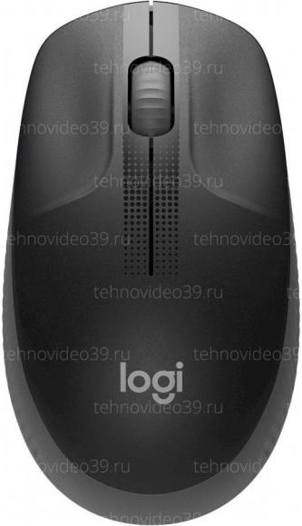 Мышь Logitech беспроводная Wireless Mouse M190 Charcoal USB черный (910-005905) купить по низкой цене в интернет-магазине ТехноВидео