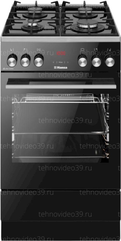 Плита комбинированная с крышкой Hansa FCML58325 купить по низкой цене в интернет-магазине ТехноВидео