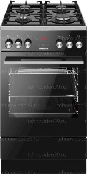 Плита комбинированная с крышкой Hansa FCML58325 купить по низкой цене в интернет-магазине ТехноВидео