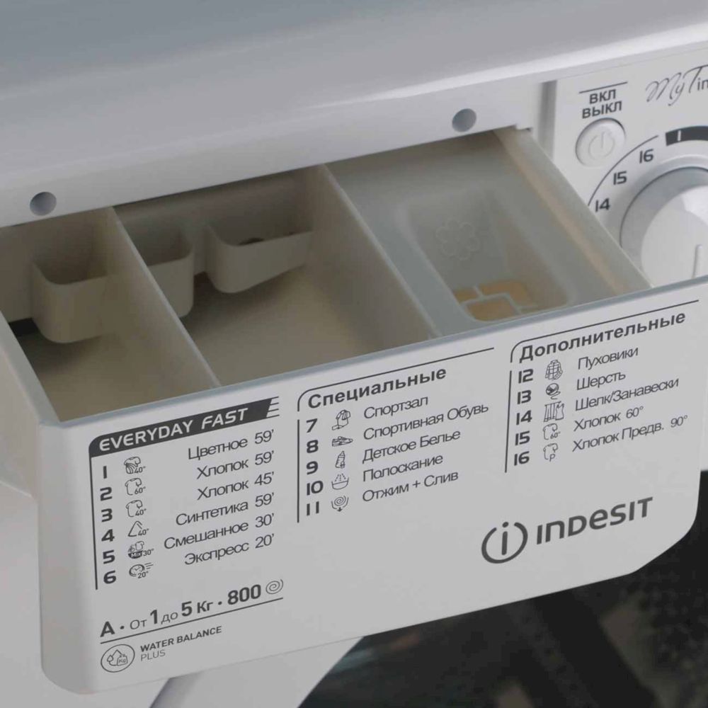 Стиральная машина Indesit EWSB 5085 CIS (869991565300)