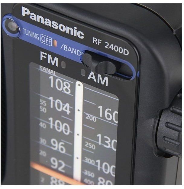 Радиоприемник Panasonic RF-2400DEE-K черный