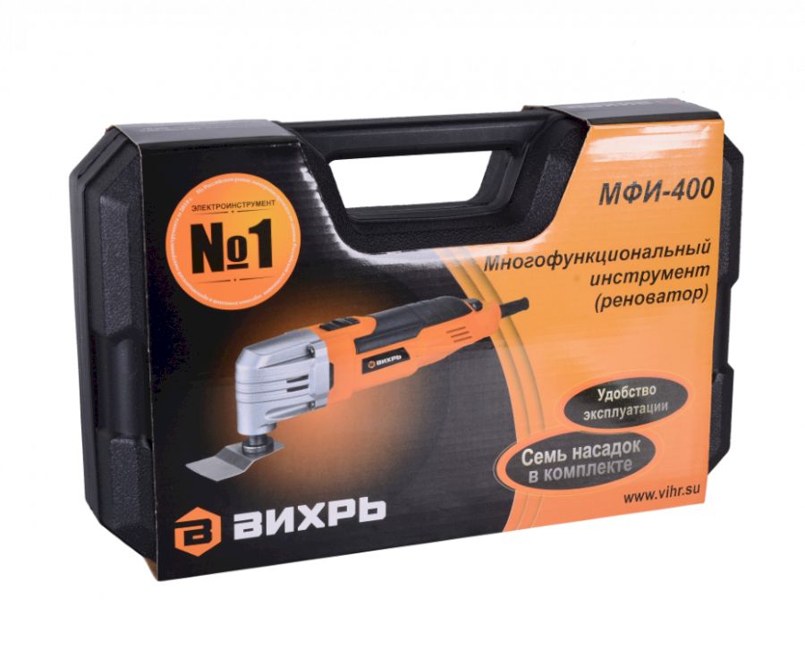Реноватор Вихрь МФИ-400 в кейсе, 72/4/3