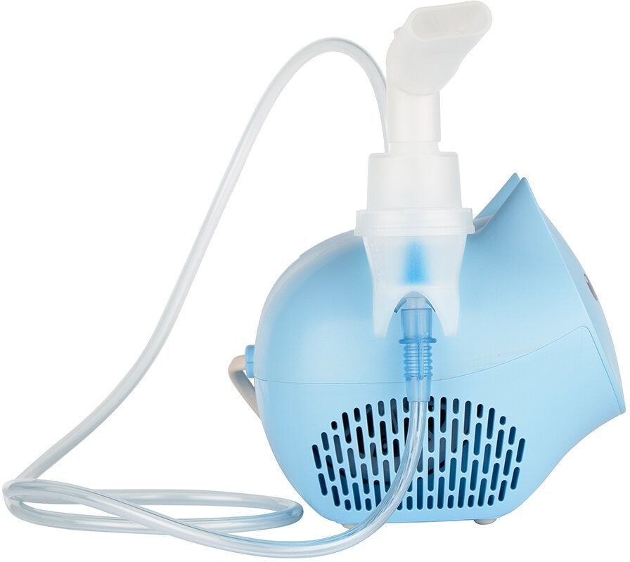 Ингалятор компрессорный Omron Neko Kat (KRU) детский (голубой)