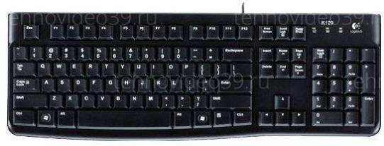 Клавиатура Logitech K120 (USB,waterproof, low profile) OEM 920-002522 купить по низкой цене в интернет-магазине ТехноВидео