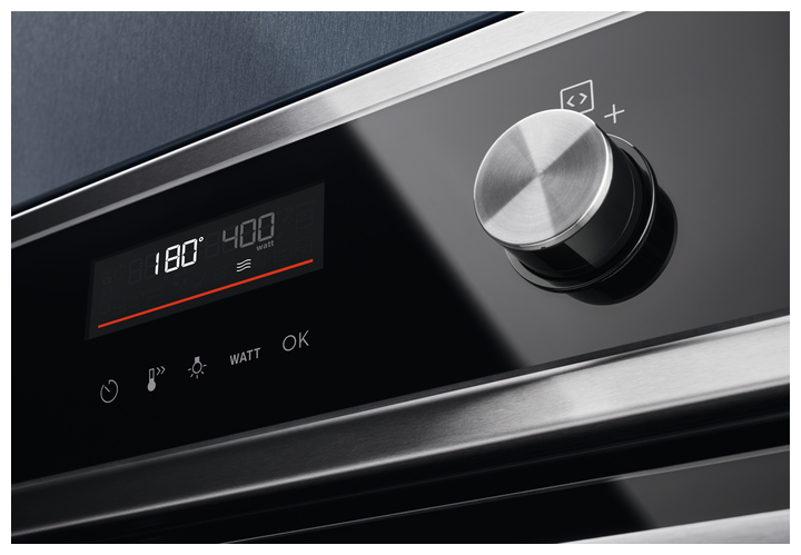 Духовой шкаф Electrolux EVL 6E46X CombiQuick 800 с функцией СВЧ черный