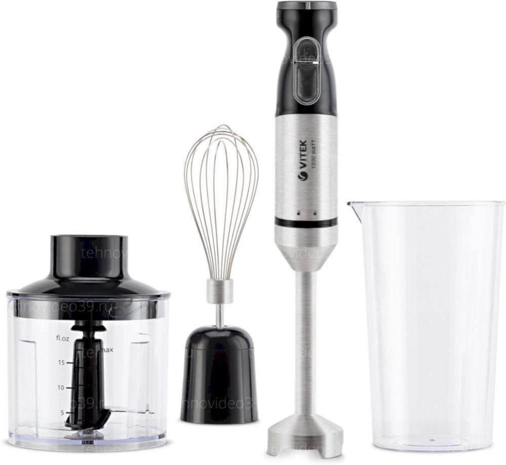 Блендер Vitek VT-8545 черный/серебристый купить по низкой цене в интернет-магазине ТехноВидео