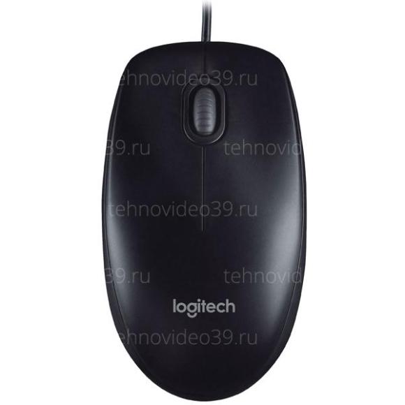 Мышь Logitech B100 Black USB (910-006605) купить по низкой цене в интернет-магазине ТехноВидео