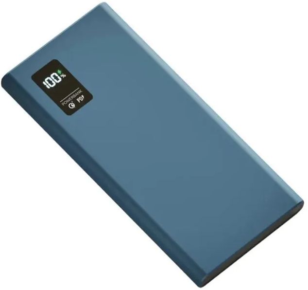 Портативный аккумулятор Olmio QR-10, 10000mAh синий (044450)