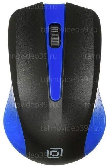 Мышь Оклик 485MW черный/синий оптическая (1200dpi) беспроводная USB (2but) купить по низкой цене в интернет-магазине ТехноВидео