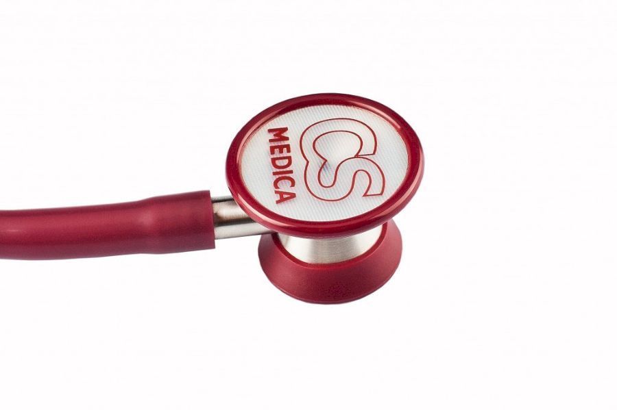 Стетофонендоскоп CS Medica CS-422 Premium (малиновый) (CS-417)