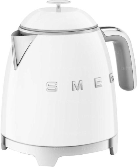Электрический чайник Smeg KLF05WHEU белый купить по низкой цене в интернет-магазине ТехноВидео