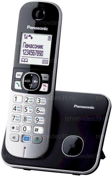Радиотелефон Panasonic KX-TG6811RUB черный купить по низкой цене в интернет-магазине ТехноВидео