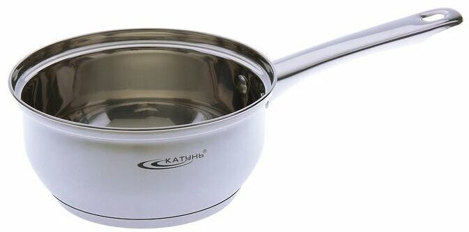 Ковш Катунь Гретта КТ04-K, 1,6л с крышкой, d-16