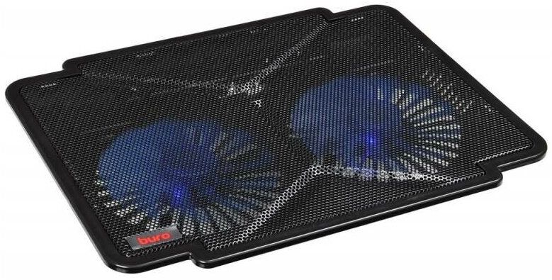 Охлаждающая подставка для ноутбука Buro BU-LCP140-B214 14'