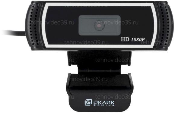 Веб-камера Оклик OK-C013FH черный 2Mpix (1920x1080) USB2.0 с микрофоном купить по низкой цене в интернет-магазине ТехноВидео
