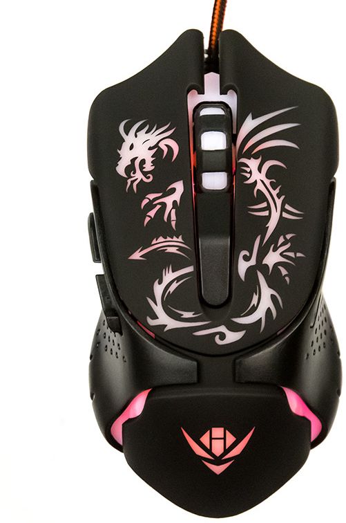 Мышь Dialog MOG-25U Nakatomi Gaming mouse-игровая, USB, черная