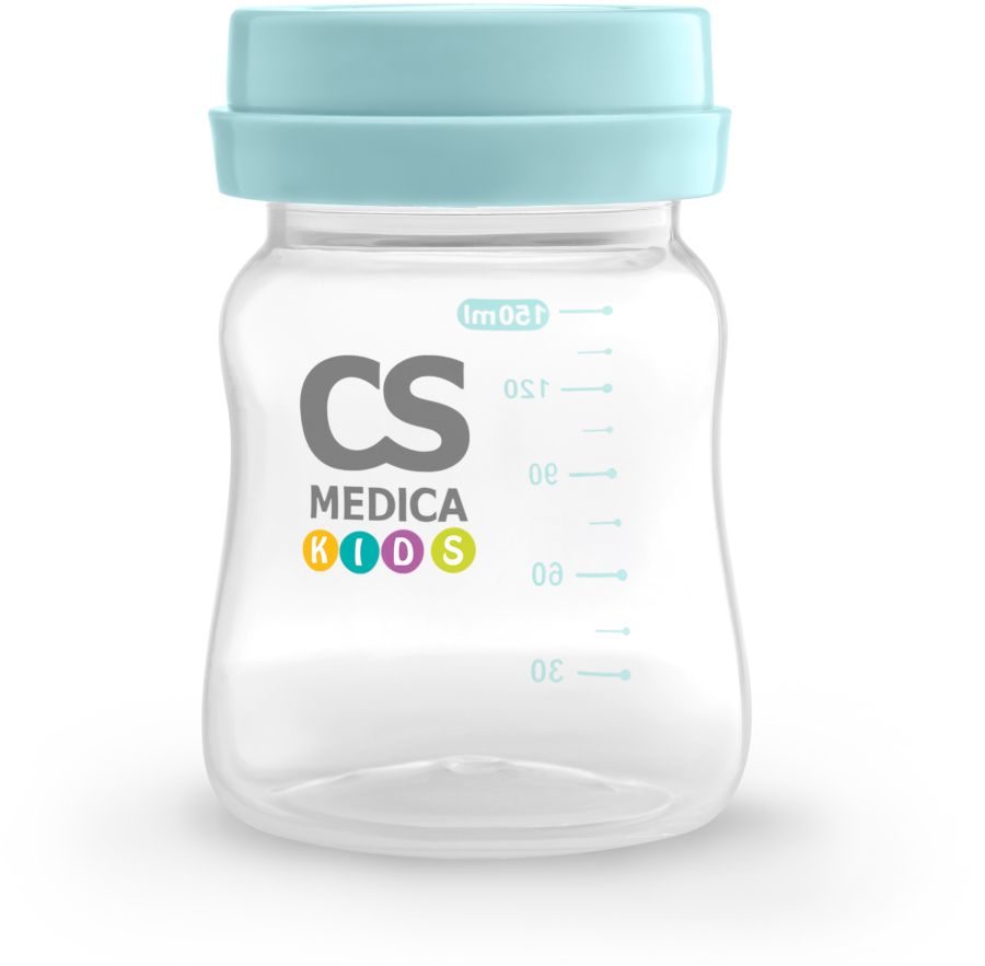 Молокоотсос ручной CS Medica KIDS CS-43, голубой