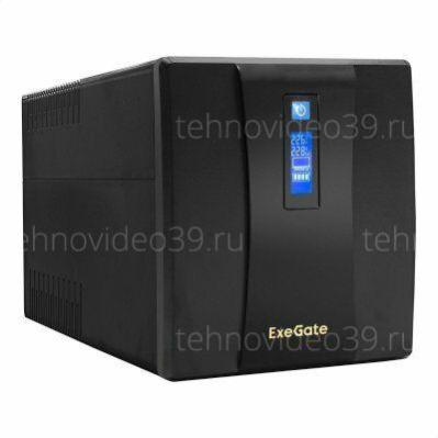 ИБП ExeGate SpecialPro Smart LLB-1200.LCD.AVR.4SH.USB (EP285494RUS) купить по низкой цене в интернет-магазине ТехноВидео