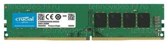 Память DDR4 8Gb 2666MHz Crucial CB8GU2666 купить по низкой цене в интернет-магазине ТехноВидео