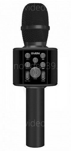 Микрофон для караоке SVEN MK-960, Black (SV-018276) купить по низкой цене в интернет-магазине ТехноВидео