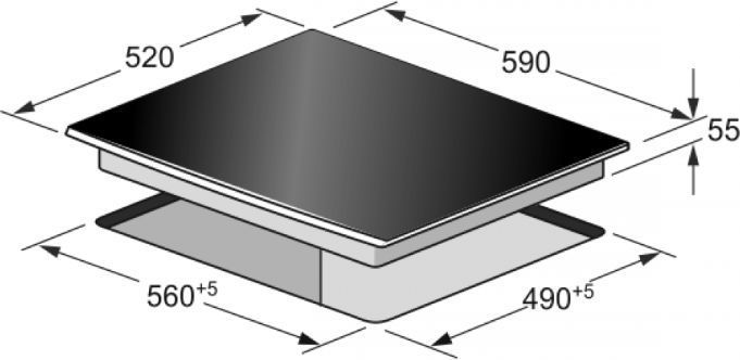 Индукционная варочная поверхность Kaiser KCT 67 FIW La Perle