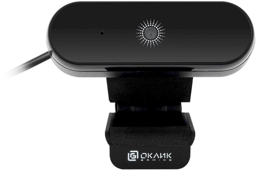 Веб-камера Оклик OK-C008FH черный 2Mpix (1920x1080) USB2.0 с микрофоном