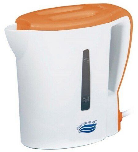 Электрический чайник Великие Реки Мая-1 бело-салатовый