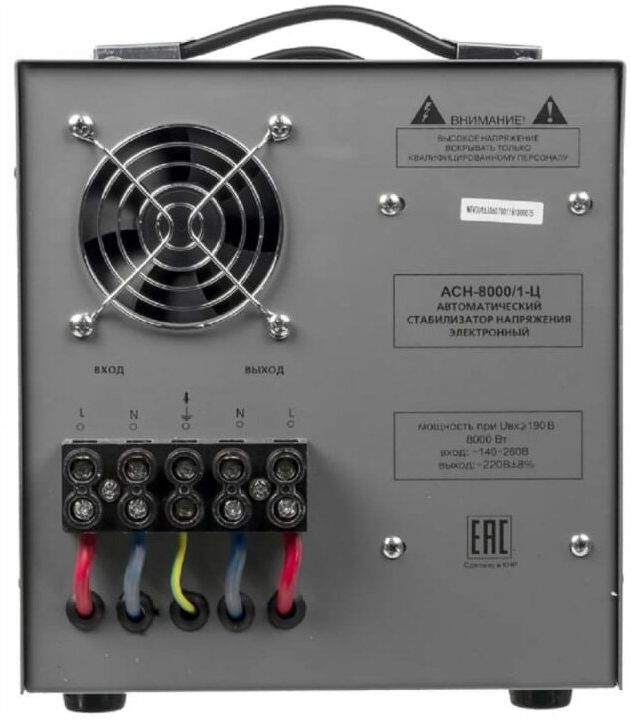 Стабилизатор АСН-8 000/1-Ц Ресанта (63/6/7)