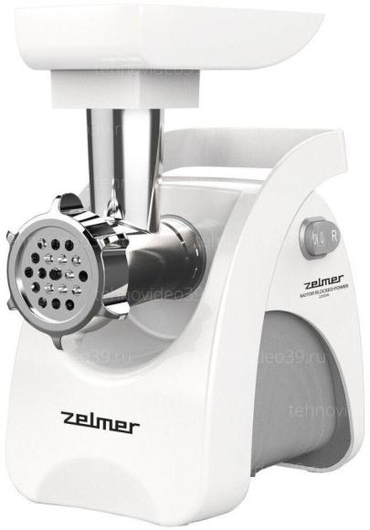 Мясорубка Zelmer ZMM9802B белый купить по низкой цене в интернет-магазине ТехноВидео