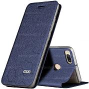 Чехол (книжка) Mofi для Xiaomi Mi 5X (A1) голубой (3655) купить по низкой цене в интернет-магазине ТехноВидео