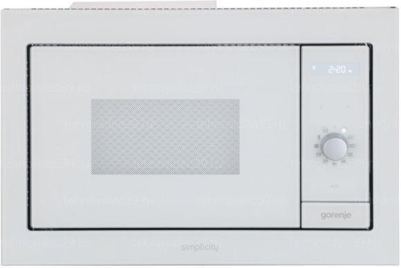 Встраиваемая микроволновая печь Gorenje BM 235G1SYW купить по низкой цене в интернет-магазине ТехноВидео